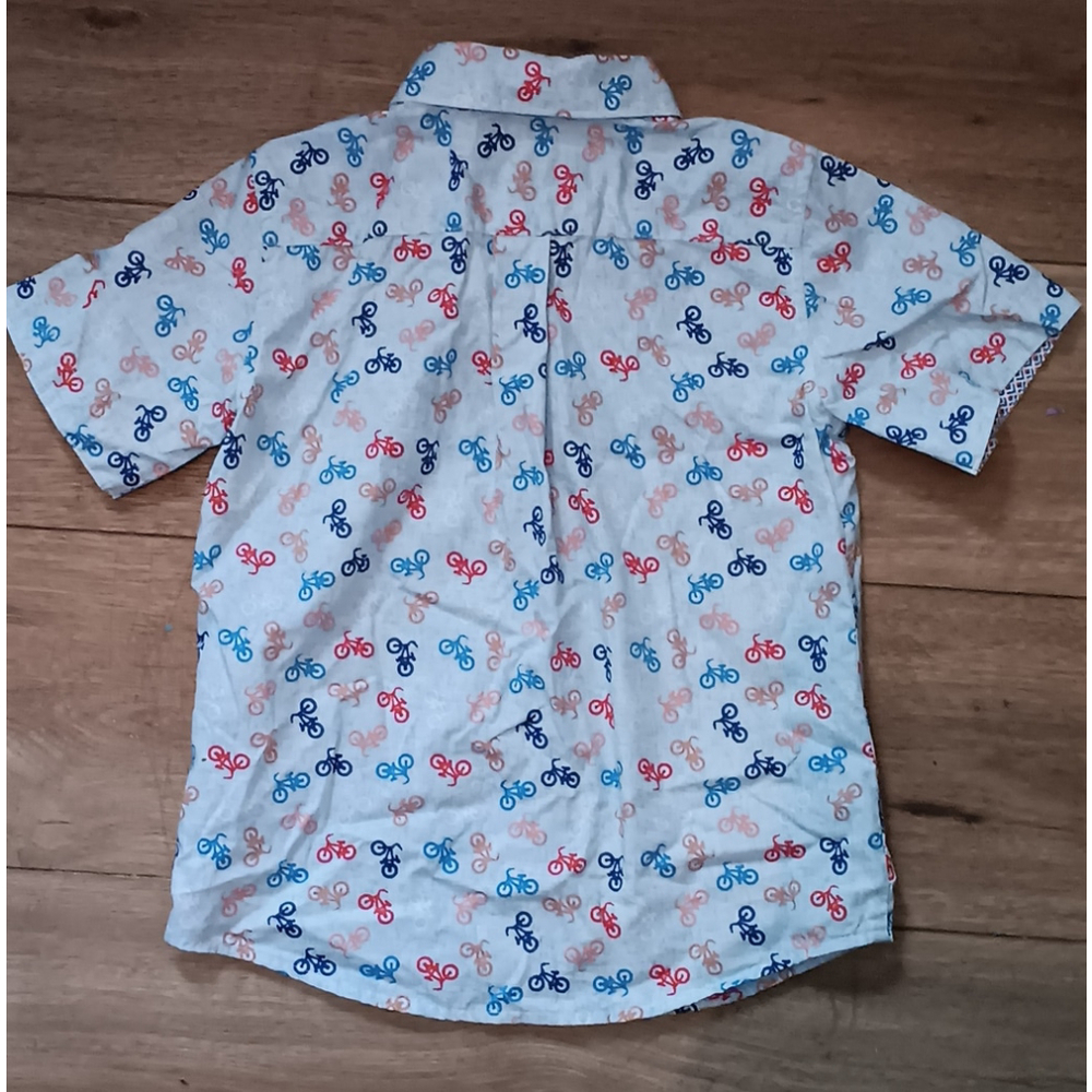 Kids Multi colored button down - Picture 2 of 3